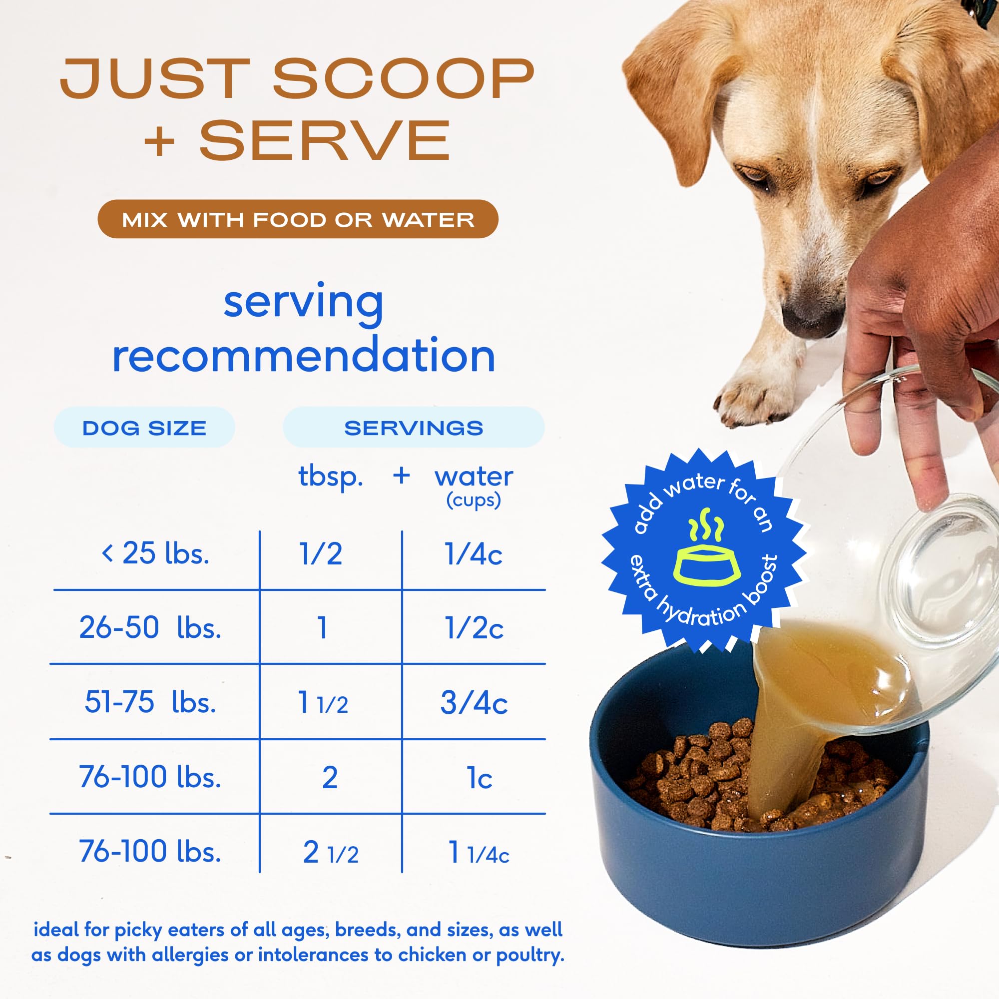 Native Pet Beef Bone Broth for Dogs (9.5 oz) & Probiotic for Dogs (16.4 oz.) - Dog Food Topper for Picky Eaters and Dog Probiotic Powder + Prebiotic + Bone Broth Powder for Dog Digestive Issues - Image 8