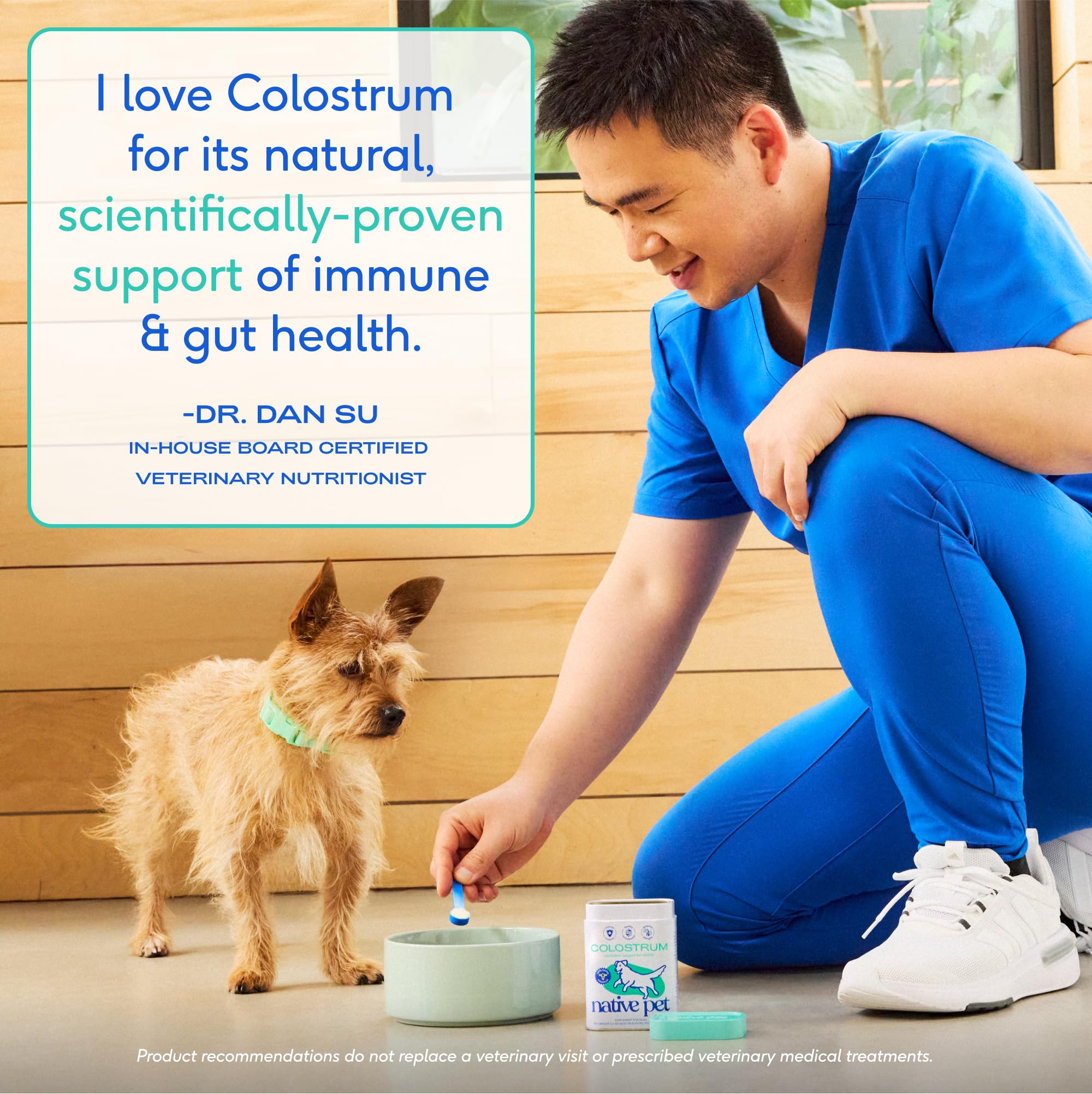 Native Pet Tummy & Immunity Bundle: 60 Scoop GutWell Power Poop - Digestive Enzymes & Fiber for Dogs & 120 Scoop Bovine Colostrum Powder for Dogs – Allergy, Immunity & Itchy Skin Relief - Image 7