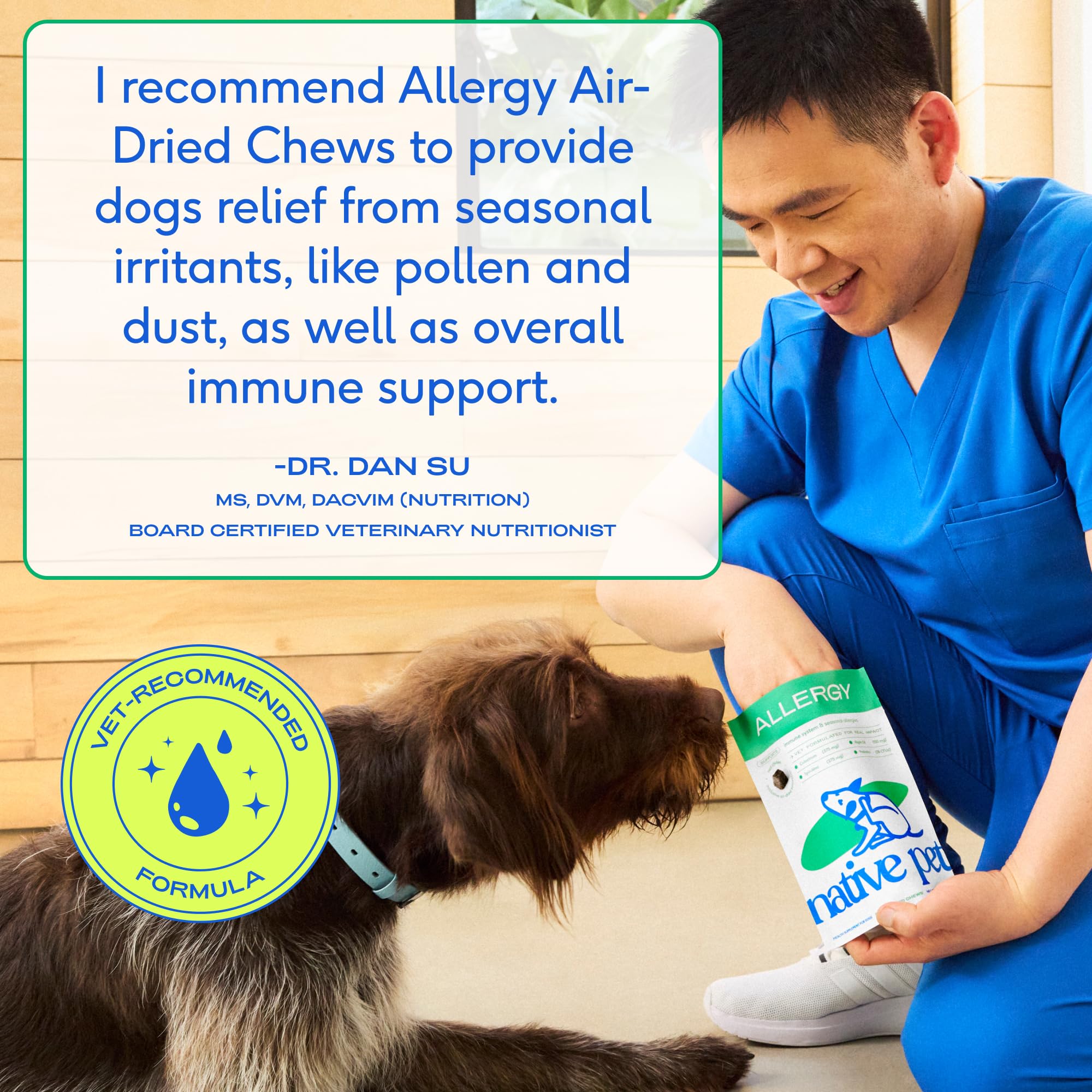 Native Pet Allergy Chews (30 Air-Dried Chews) & Yak Chew (5 Small Chews) - All Natural Dental Sticks Made with Yak Cheese - Soothing Itchy Skin & Digestive Support - Image 8
